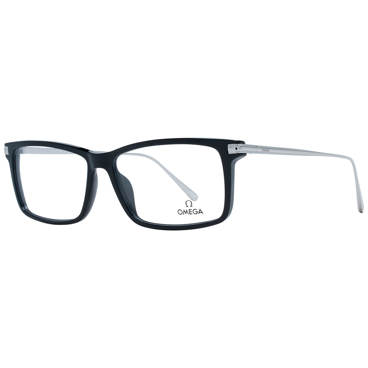 Monture de Lunettes Homme Omega OM5014-58001 Noir ø 58 mm