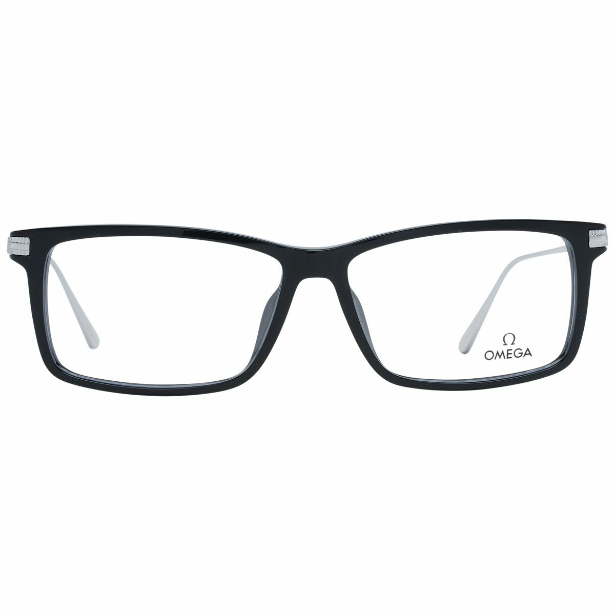 Monture de Lunettes Homme Omega OM5014-58001 Noir ø 58 mm