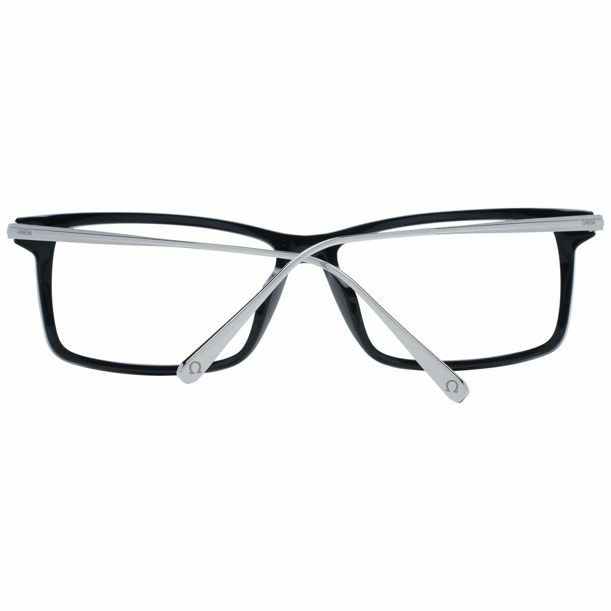 Monture de Lunettes Homme Omega OM5014-58001 Noir ø 58 mm