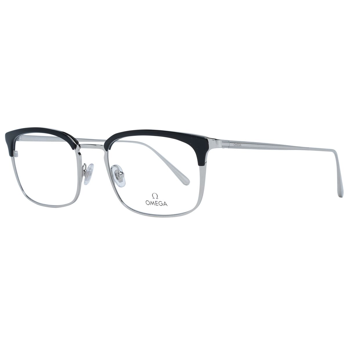 Monture de Lunettes Homme Omega OM5017-53001 Noir Ø 53 mm