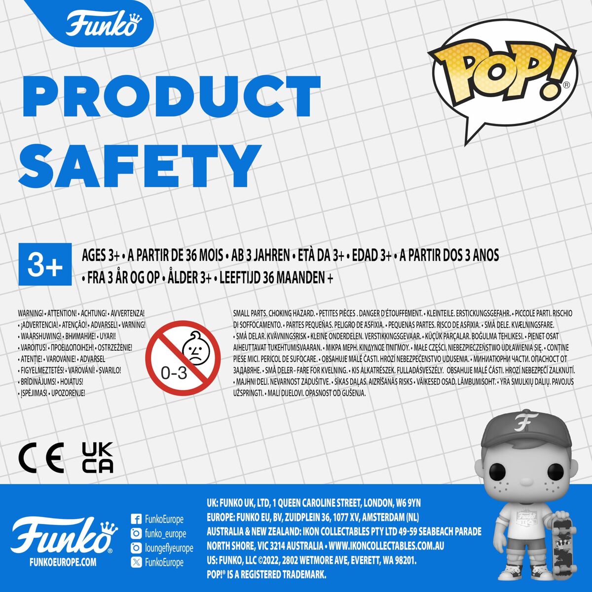 Figure à Collectionner Funko Pop! 80275 Autocollants