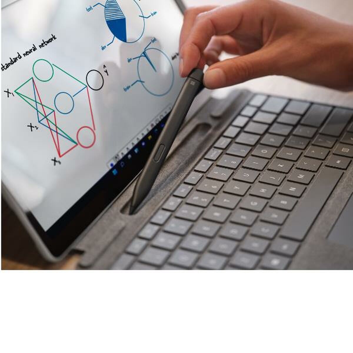 Stylo numérique Microsoft Surface Slim Pen 2 Noir