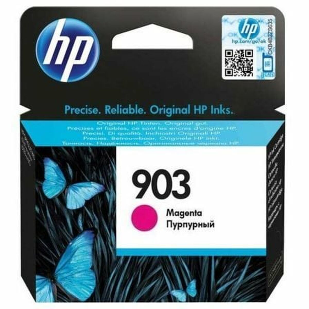 Cartouche d'encre originale HP T6L91AE Magenta