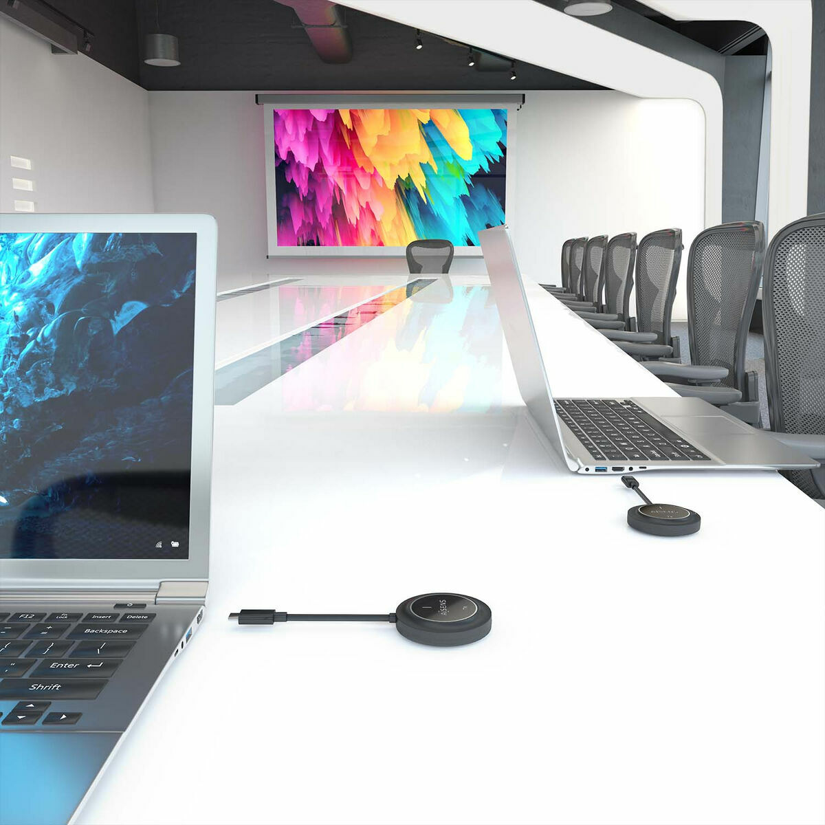 Câble USB-C vers HDMI Aisens ASWL-H2KC30M003-BK Noir