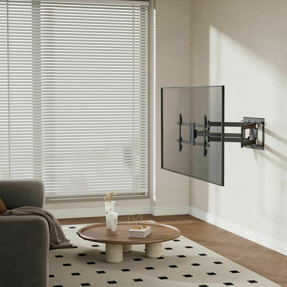 Support de TV Aisens WT90TSLE-387 43" 90" 60 Kg