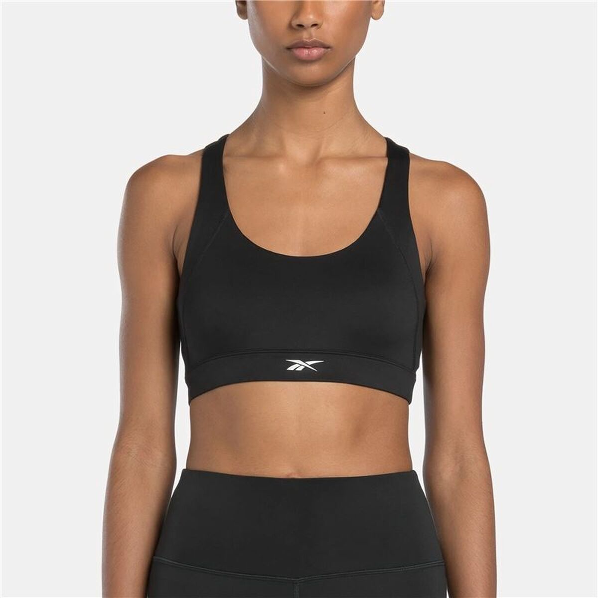 Soutien-gorge de Sport Reebok Train Racer  Noir