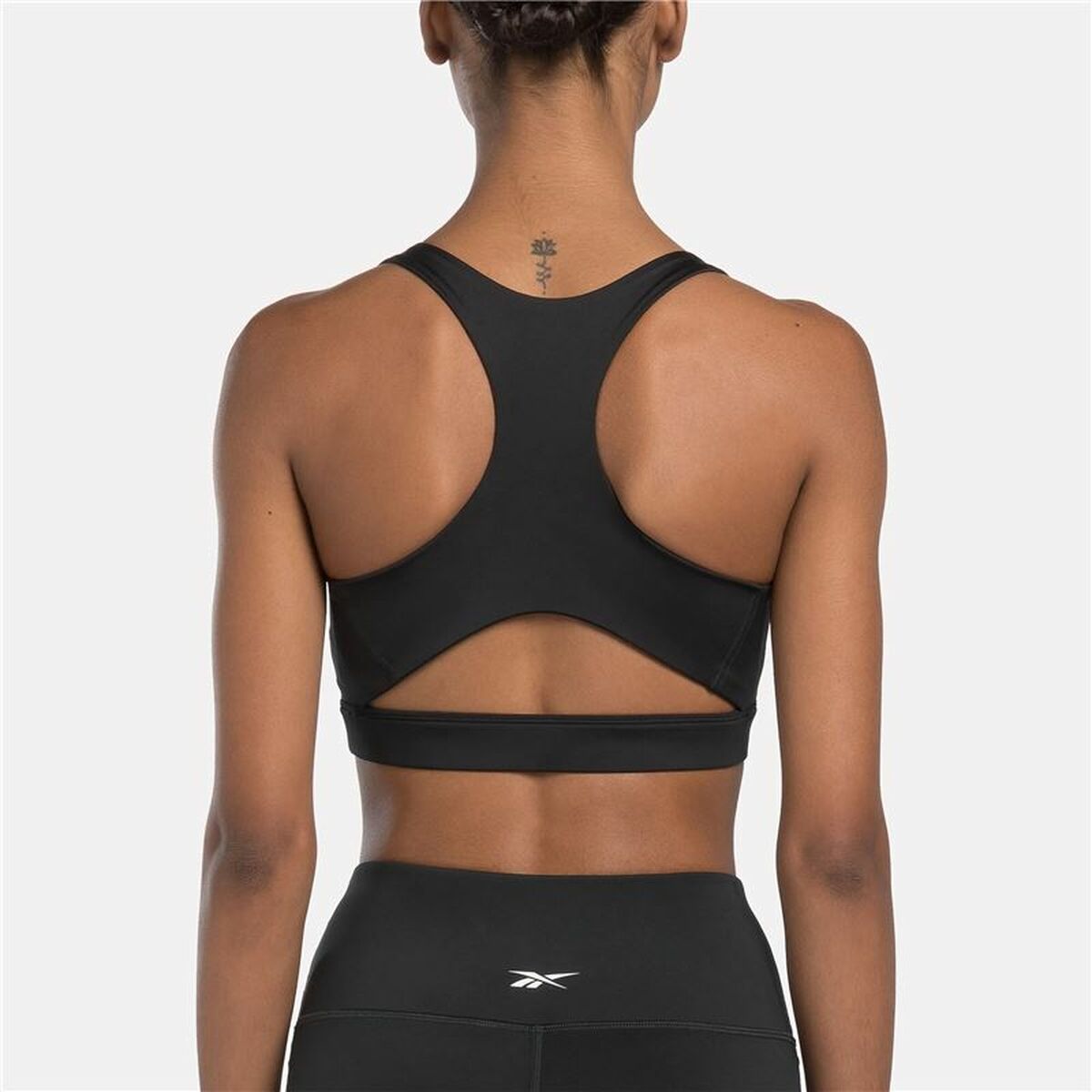 Soutien-gorge de Sport Reebok Train Racer  Noir