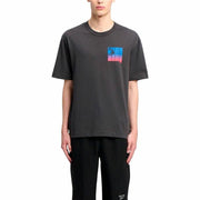 T-shirt à manches courtes homme Reebok Gs Hs Shaq Silo Logo Noir