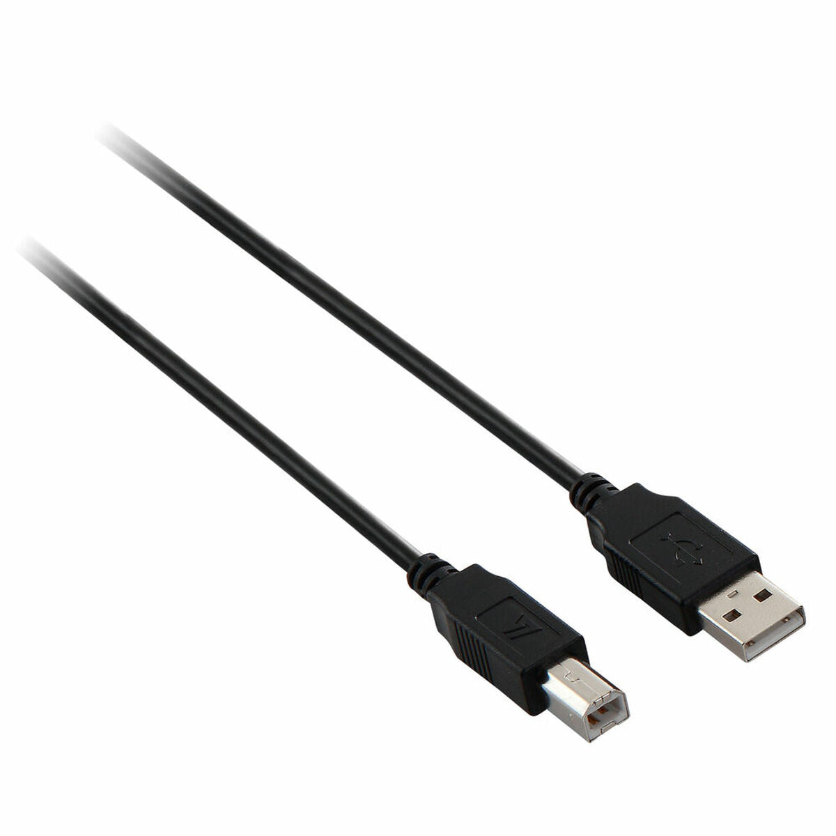 Câble USB A vers USB B V7 V7E2USB2AB-1.8M      Noir