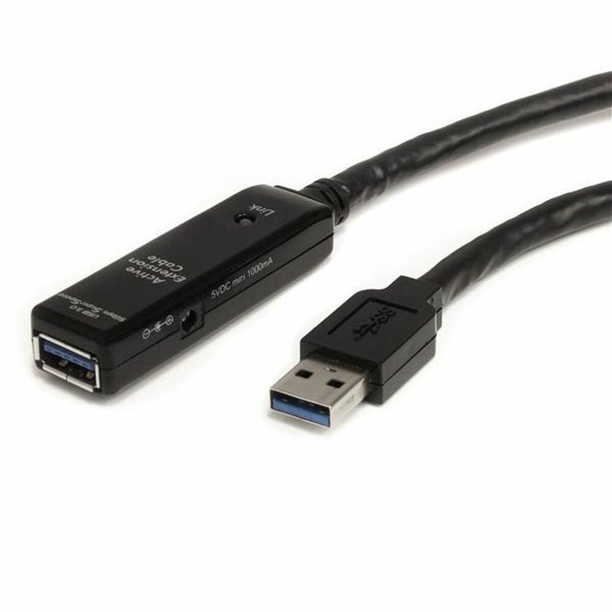 Câble USB Startech USB3AAEXT3M          USB A Noir
