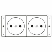 Prise de courant Kramer TS-2DE