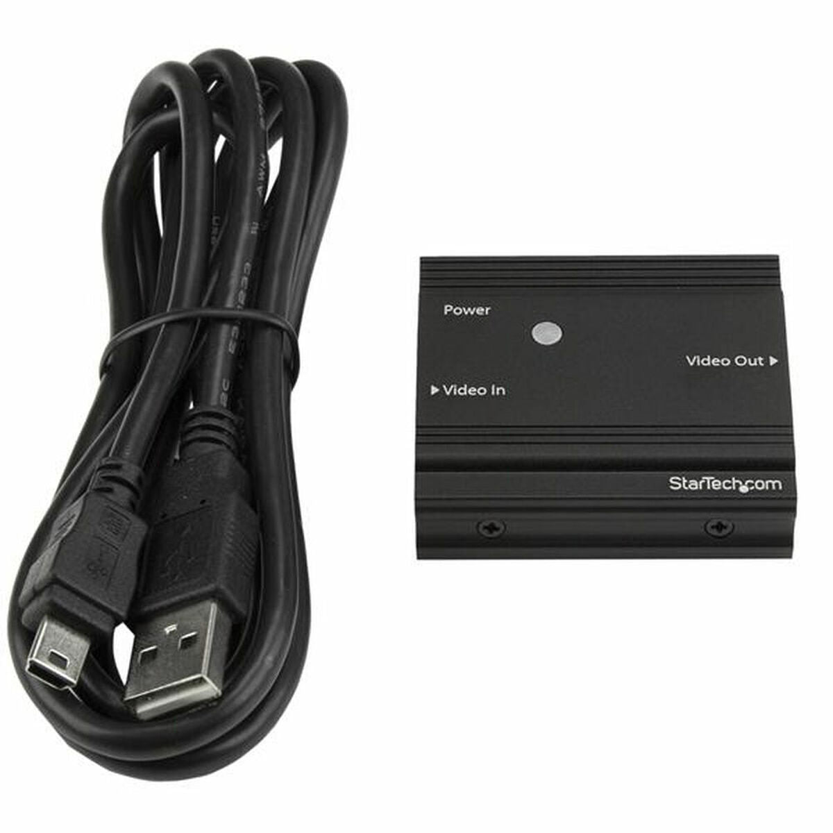 Adaptateur HDMI Startech HDBOOST4K            Noir