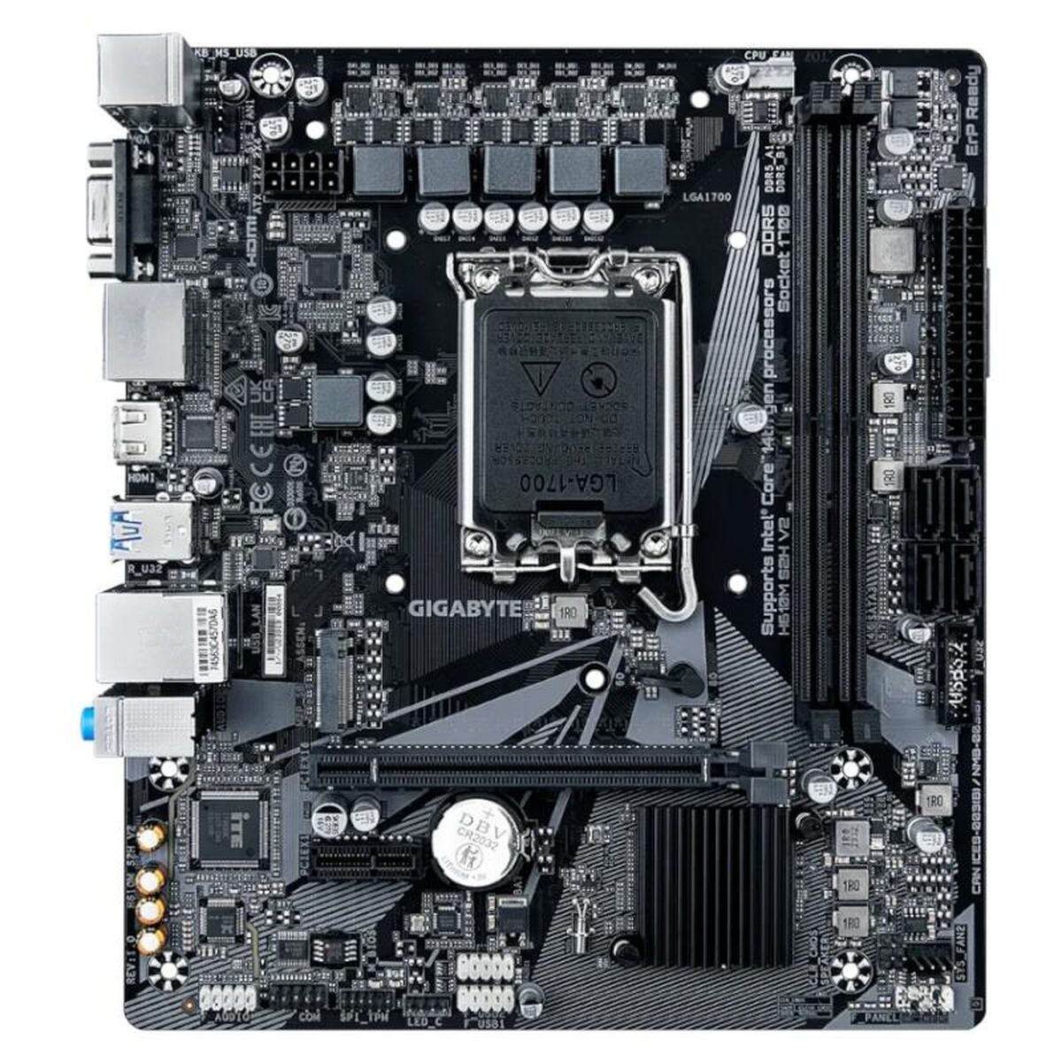 Carte Mère Gigabyte H610M S2H V2 H610 LGA 1700