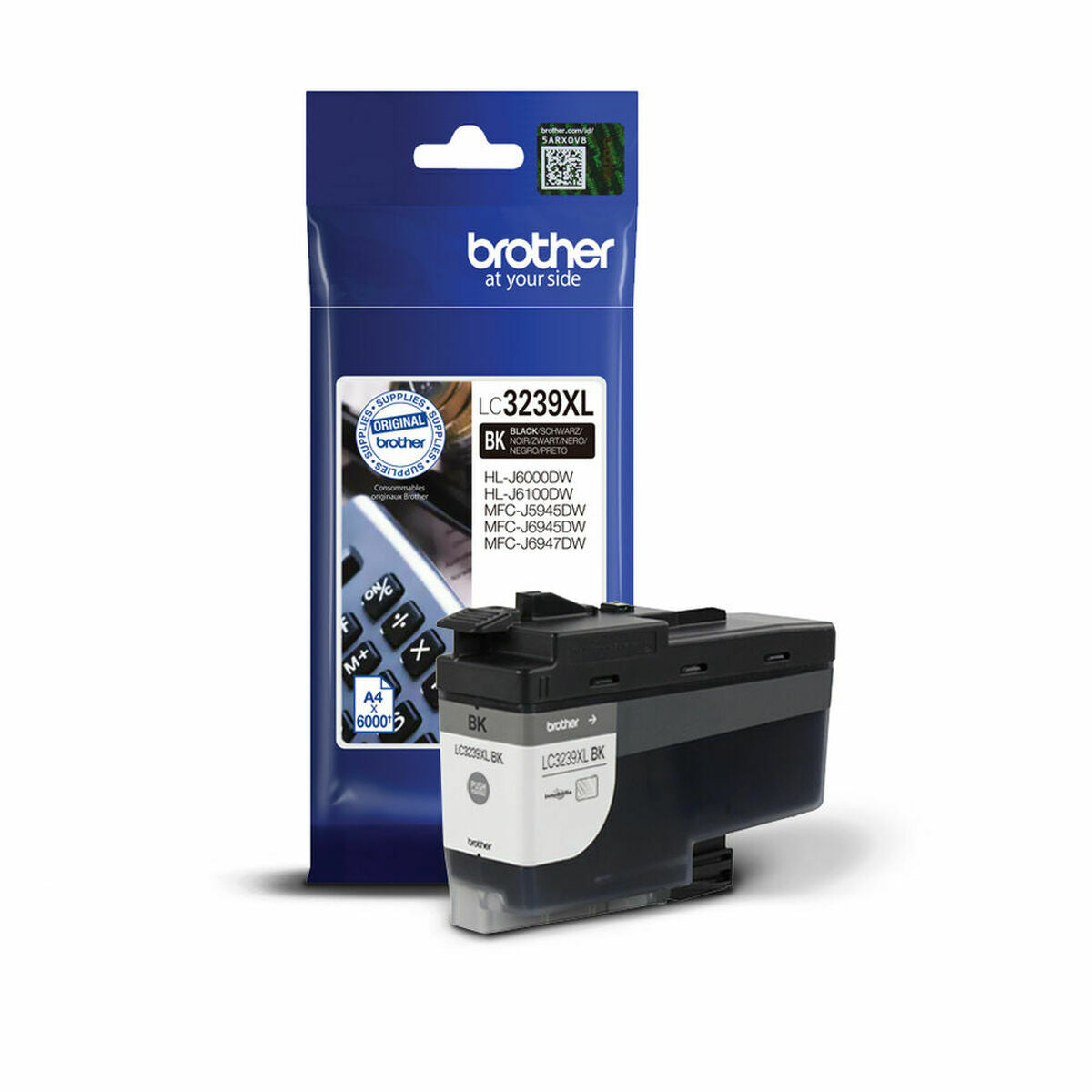 Cartouche d'encre originale Brother LC3239XLBK Noir