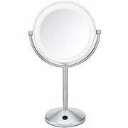 Miroir Grossissant avec LED Babyliss 9436E Acier Acier inoxydable Double face