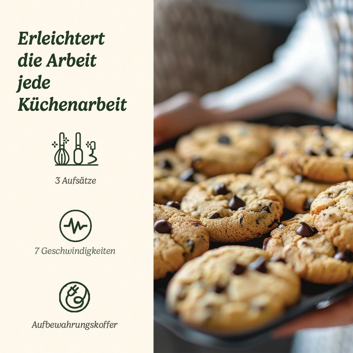 Batteur à fouet Cuisinart HM7U/E POWER ADVANTAGE Blanc 200 W