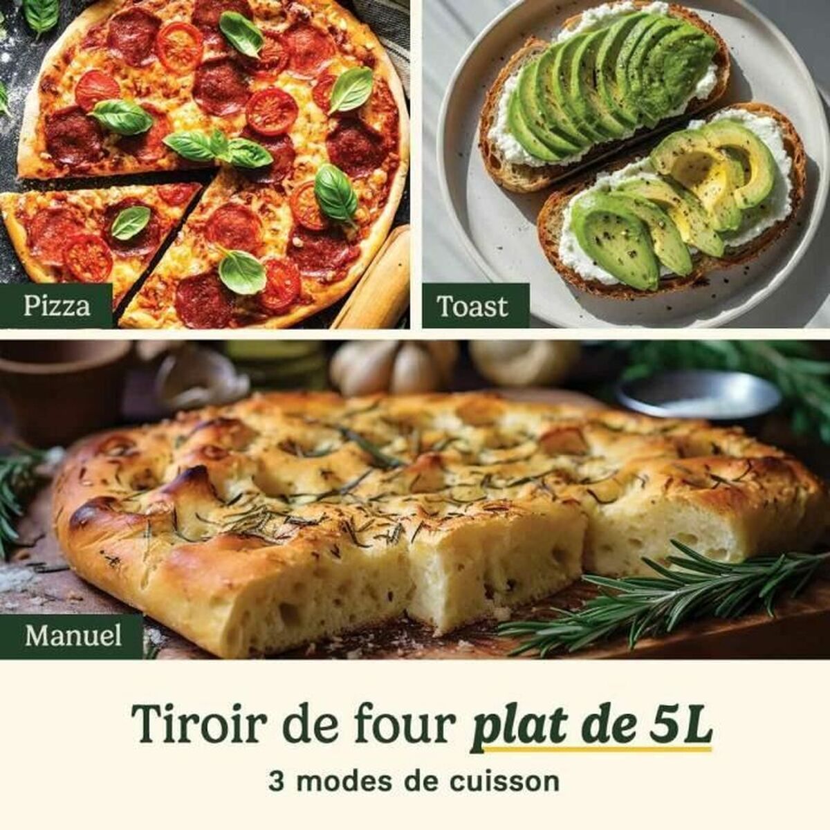 Friteuse Cuisinart Noir 2400 W