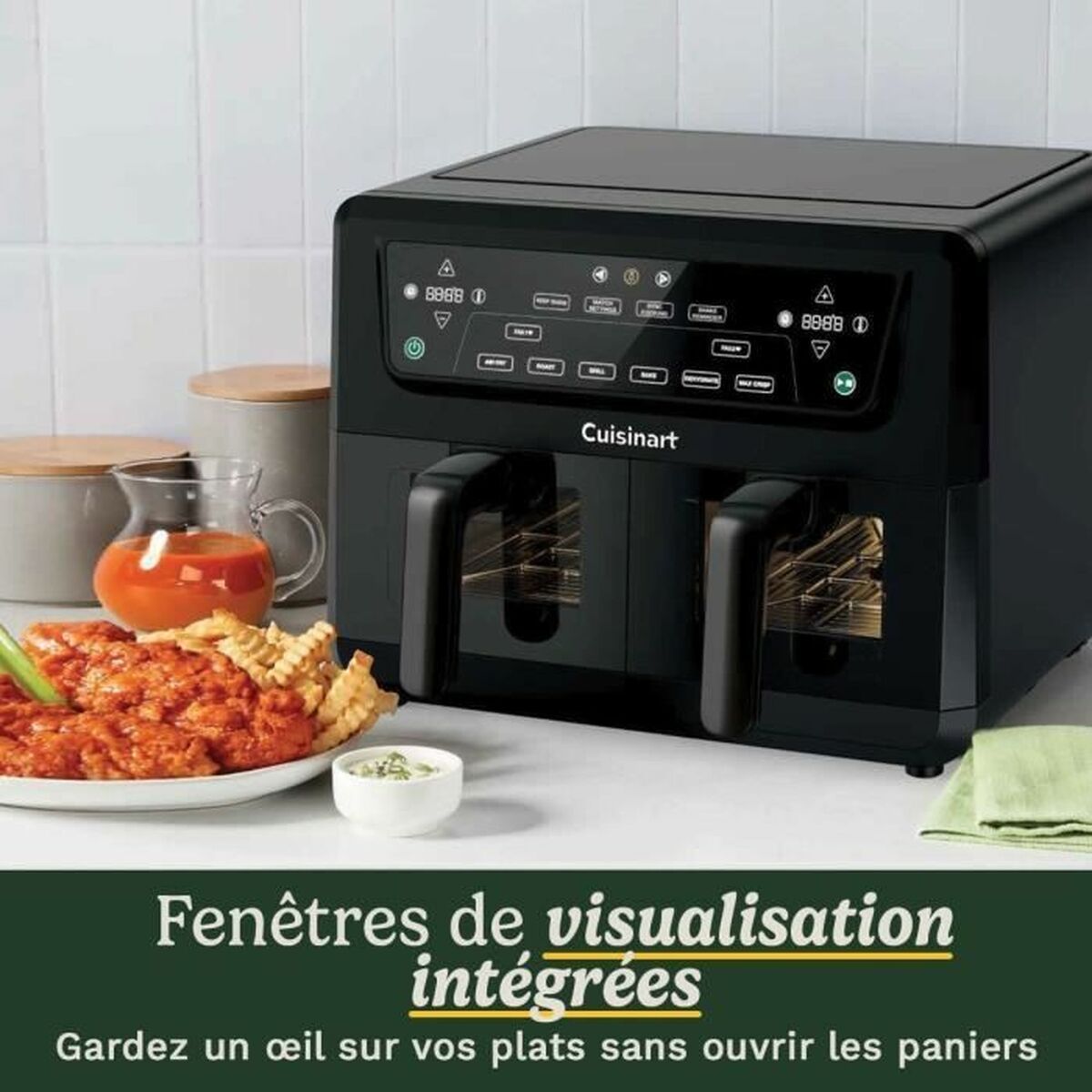 Friteuse à Air Cuisinart AFD10XBLE Noir 2400 W 10,4 L