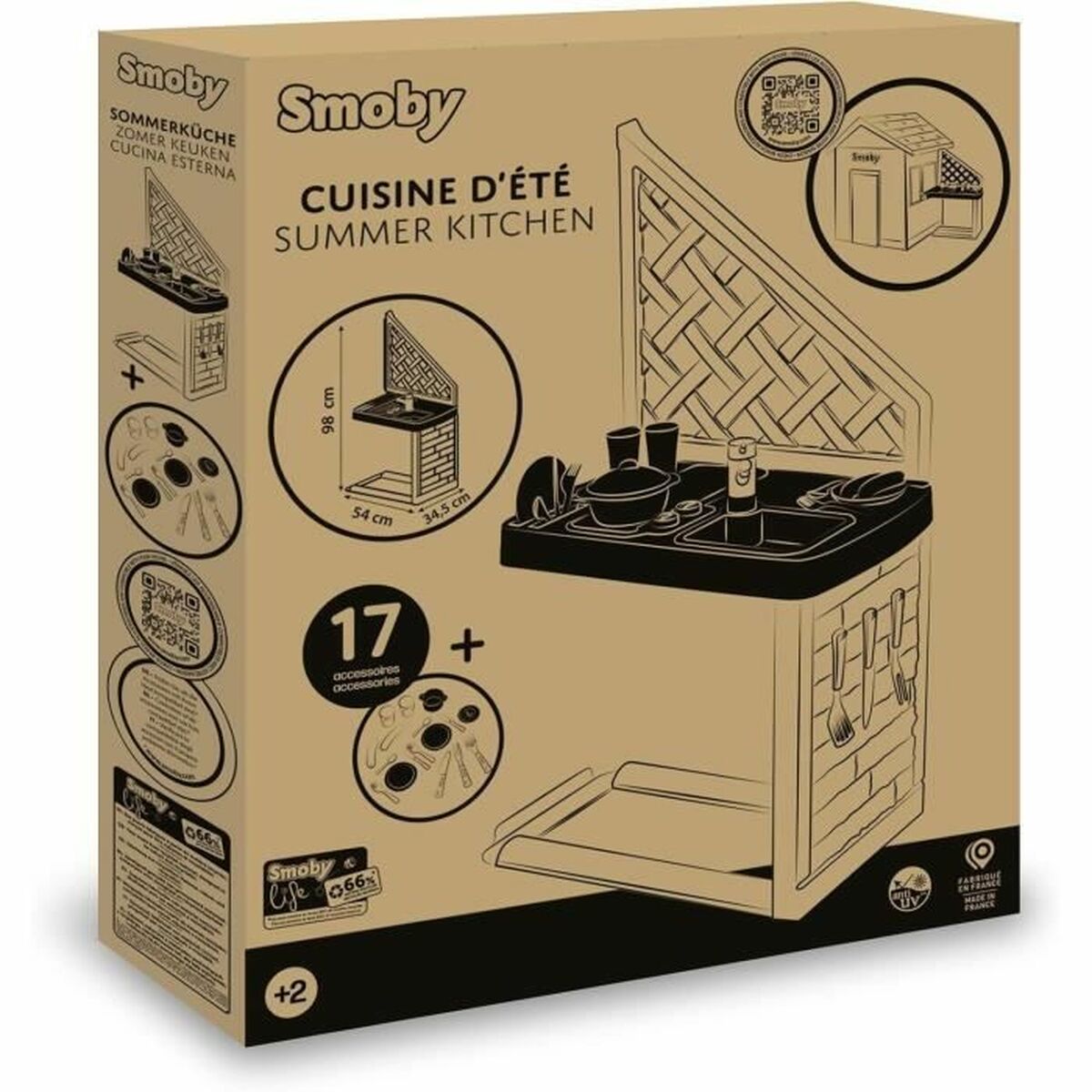 Ensemble de jouets Smoby Life