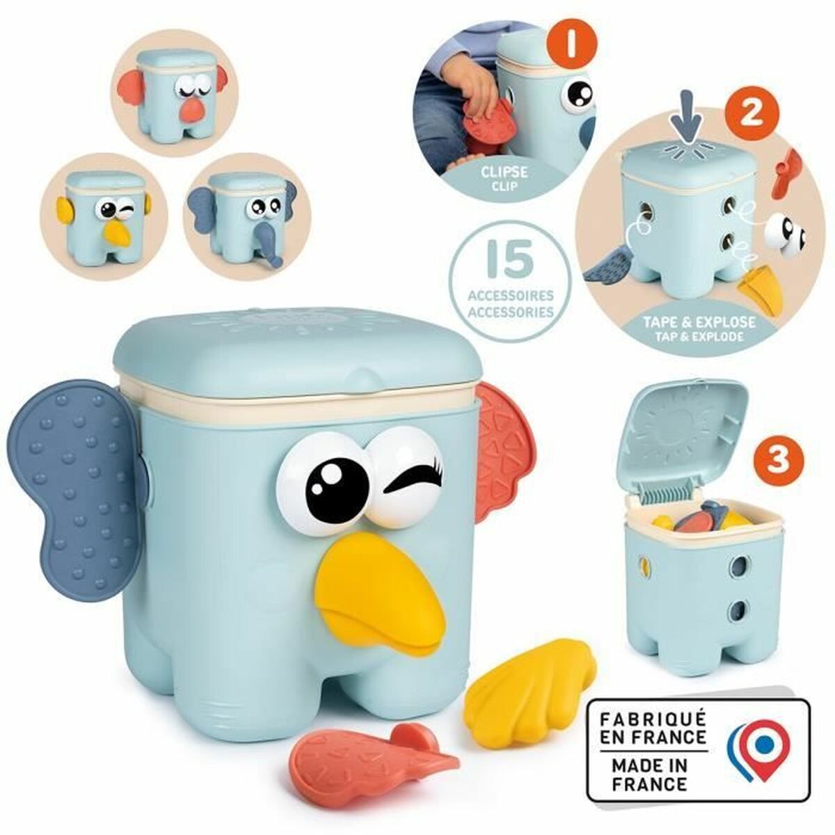 Jouet musical Smoby Badaboum