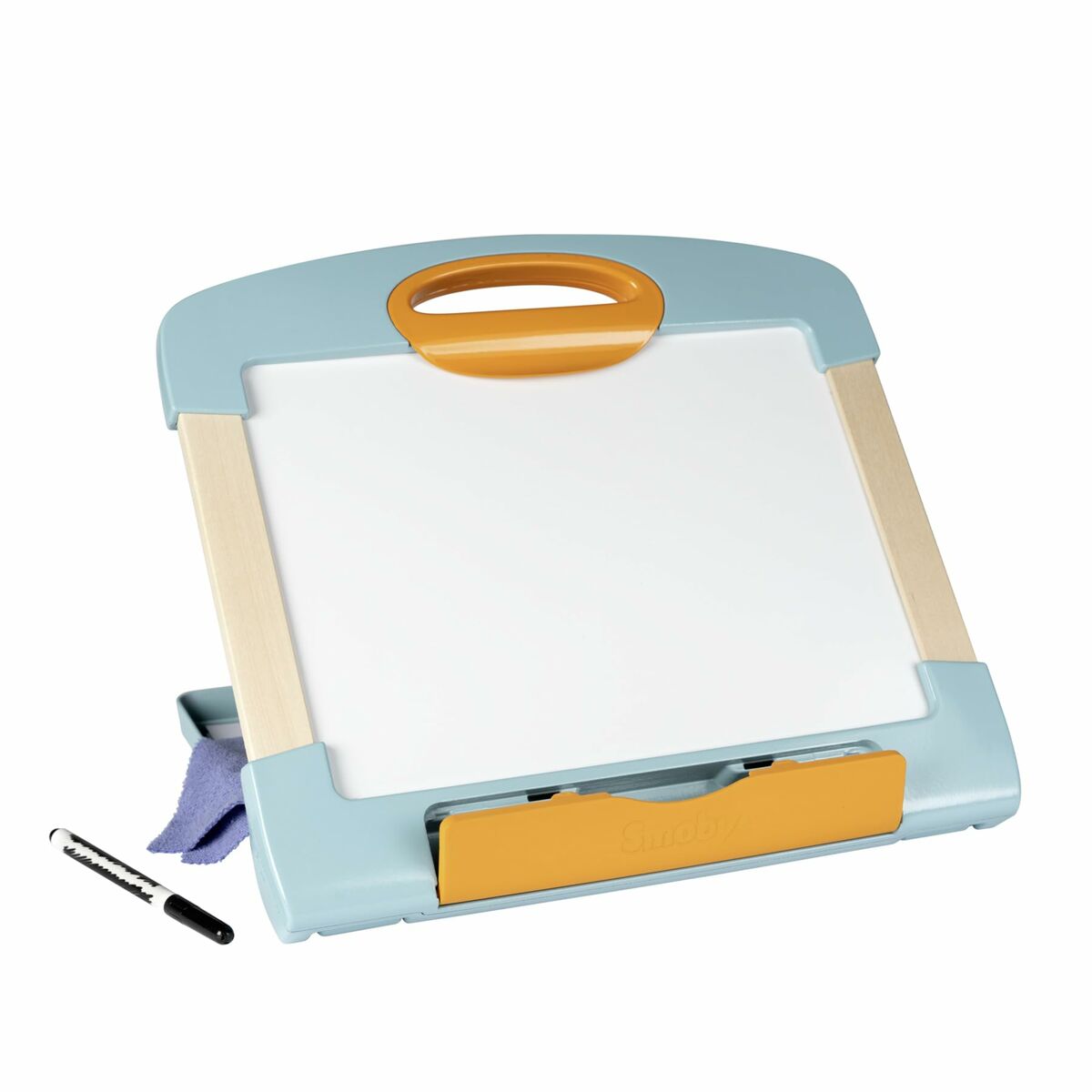 Tableau magique Smoby Magnetic modulo slate Blanc Bois