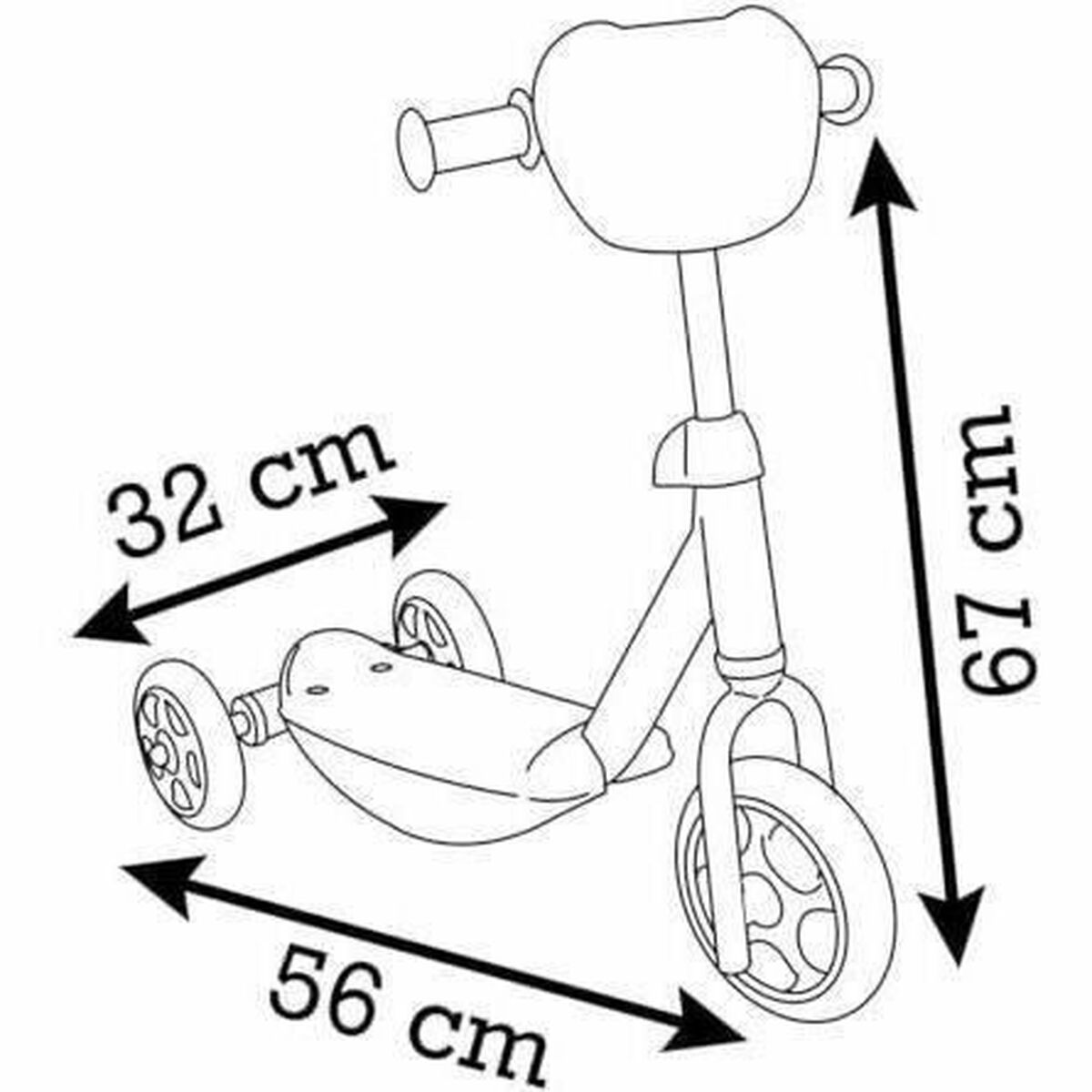 Tricycle Smoby Stitch 3R