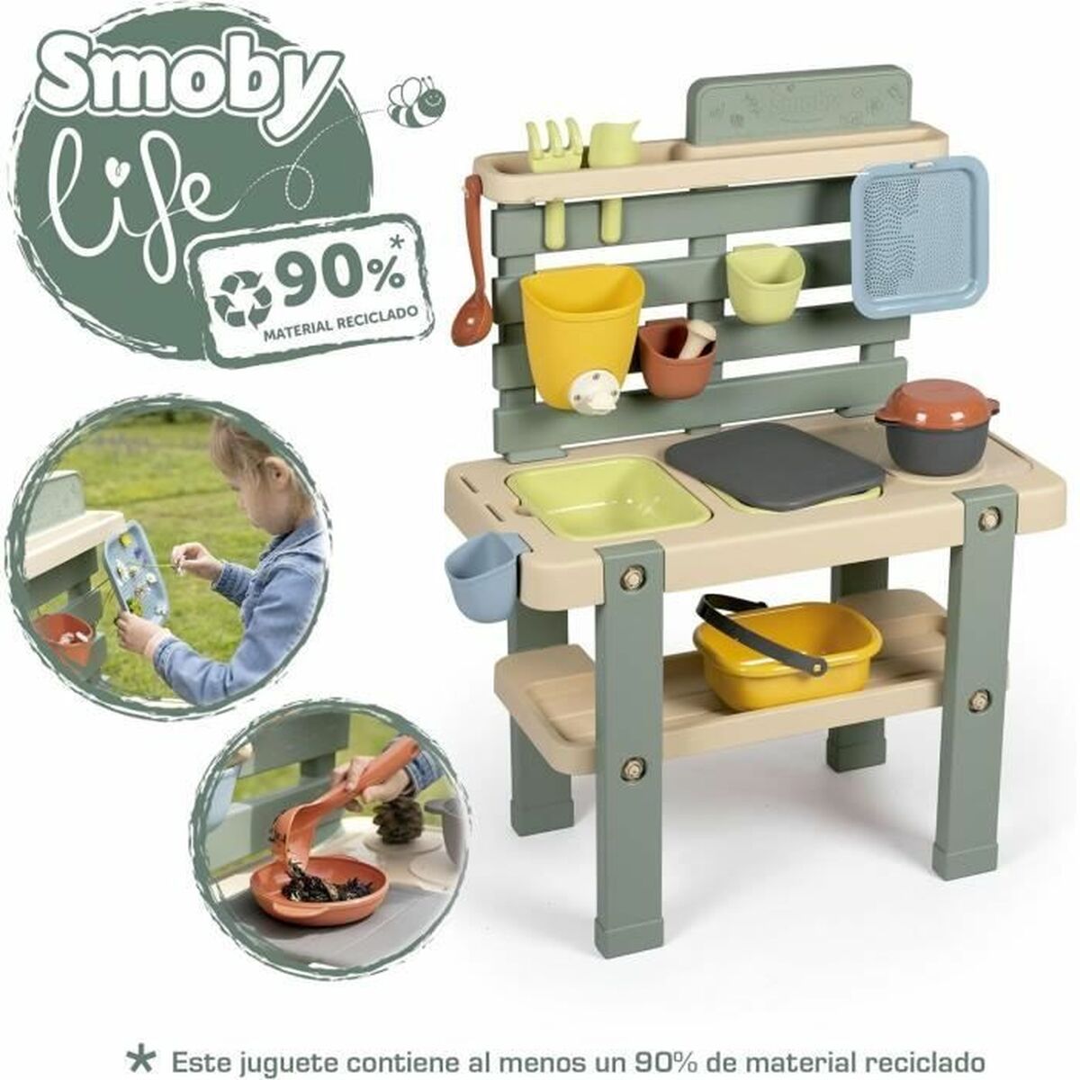 Cuisinière jouet Smoby Life - Mud Kitchen