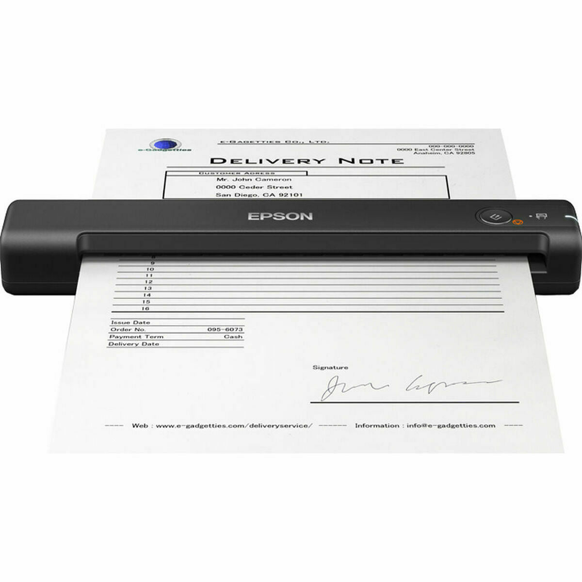 Scanner Portable Epson WorkForce ES-50 600 dpi USB 2.0