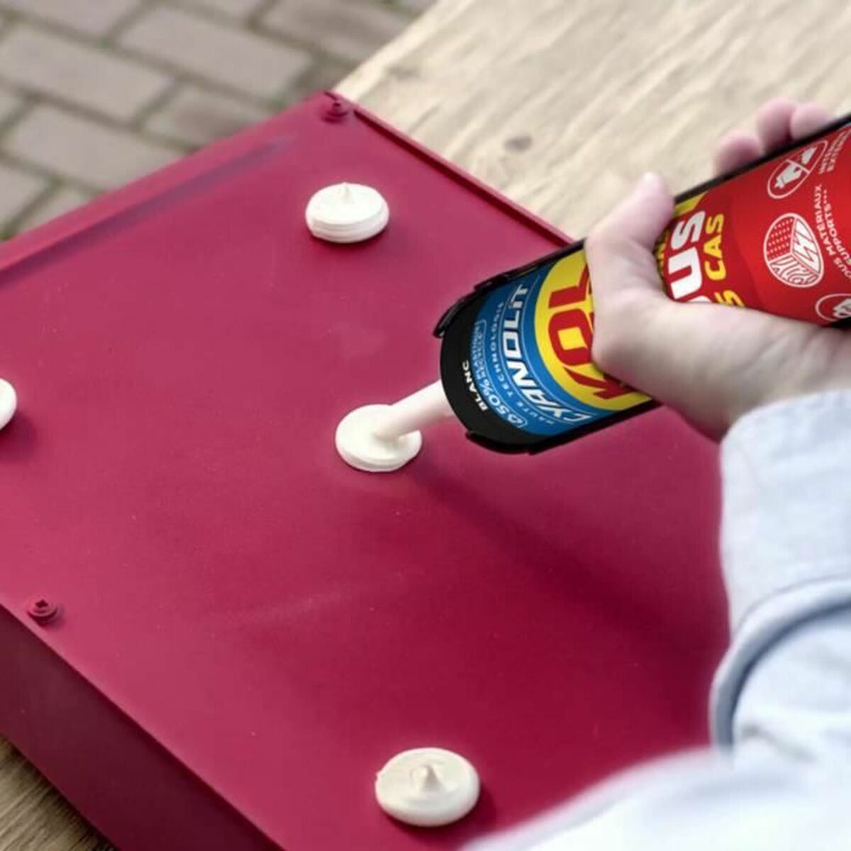 Pistolet à colle Cyanolit 310 ml Noir