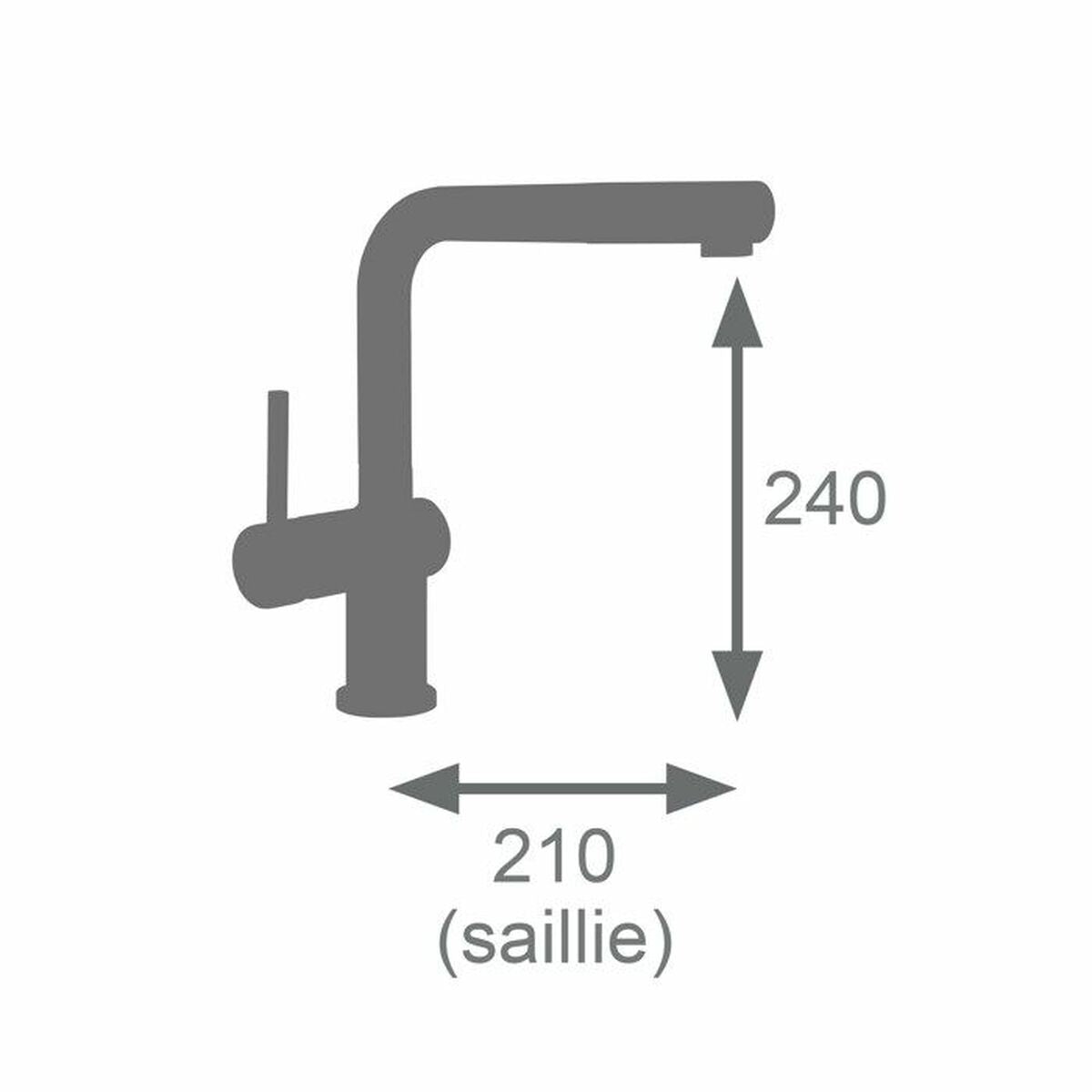 Mitigeur Edouard Rousseau SQUARE
