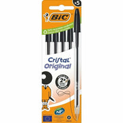 Ensemble de Stylos Bic Cristal Original 516345 Noir
