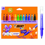 Kit de Dessin Bic 517250 Multicouleur (12 Unités)