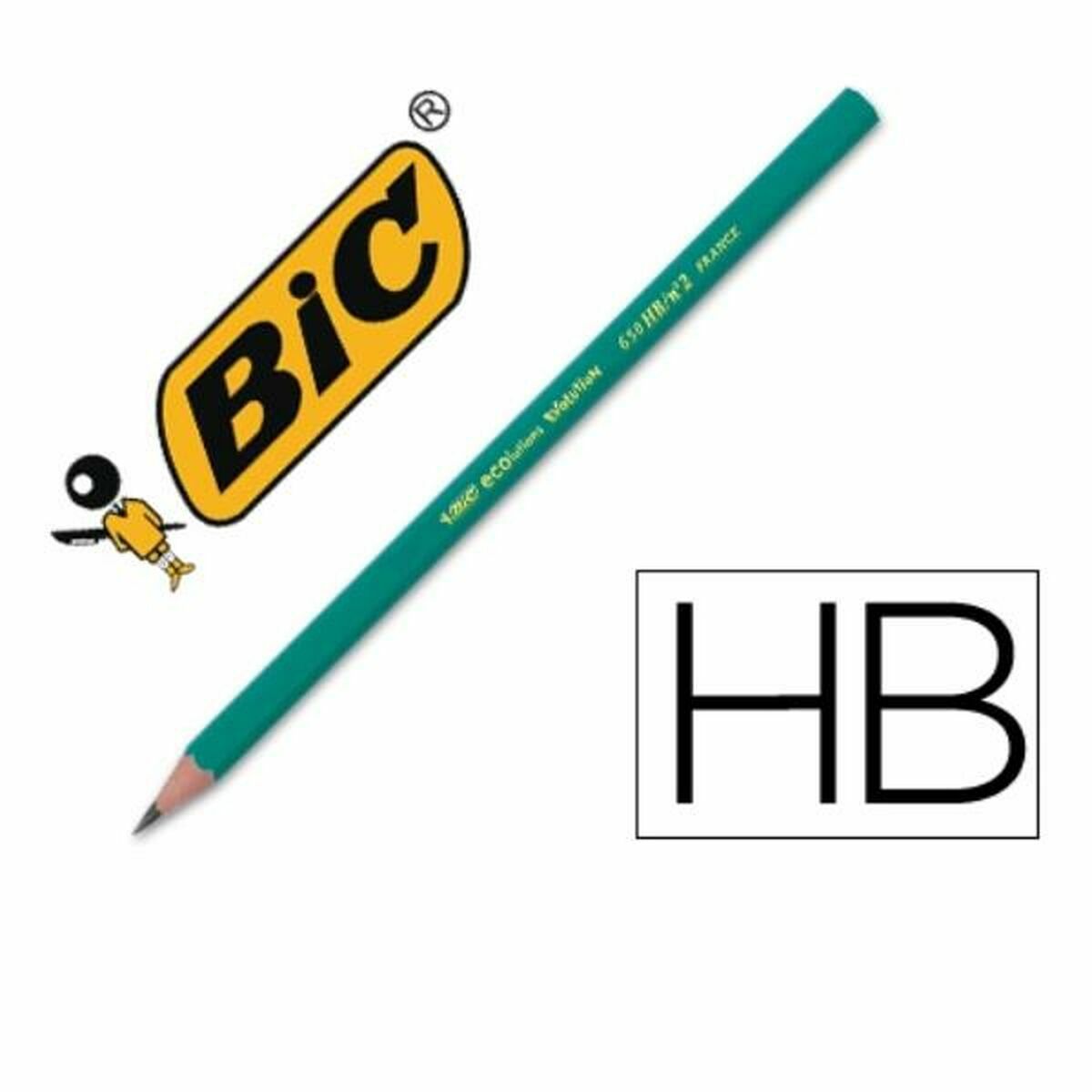 Crayons Bic Matériaux recyclés HB (12 Unités)