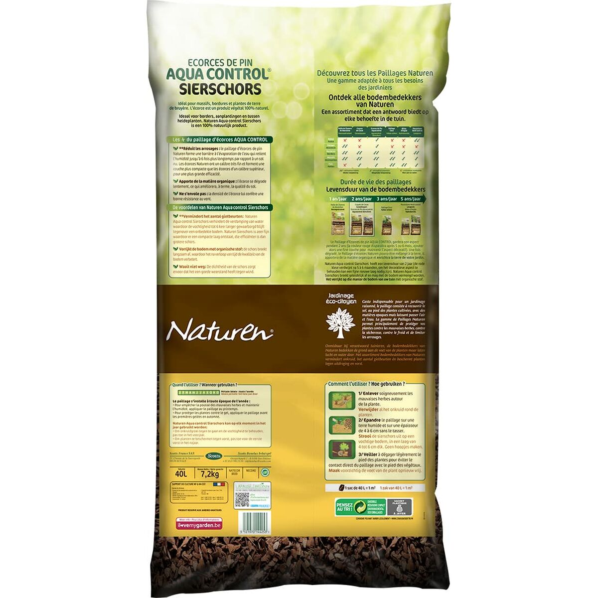 Engrais organique Naturen Plantes 40 L