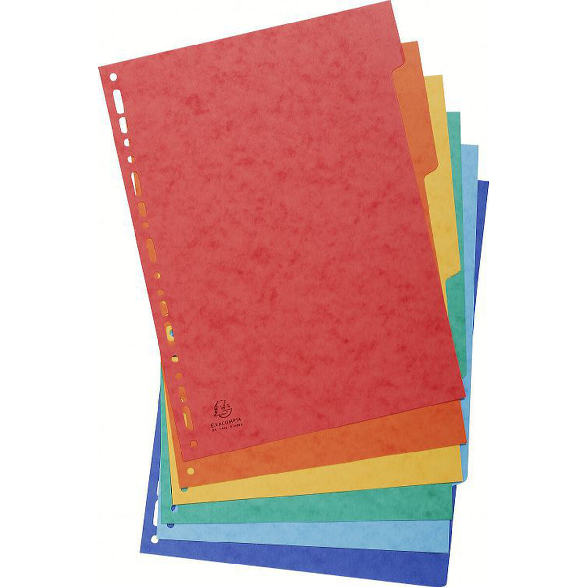 Séparateurs Exacompta NATURE FUTURE Multicouleur A4 (50 Unités)