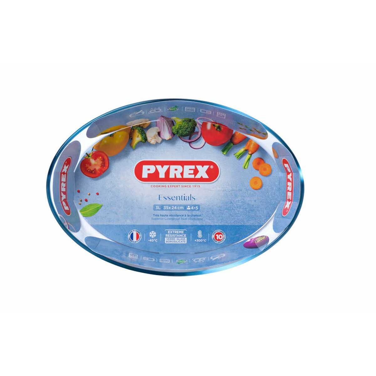 Plat de Four Pyrex 346B000 Métal