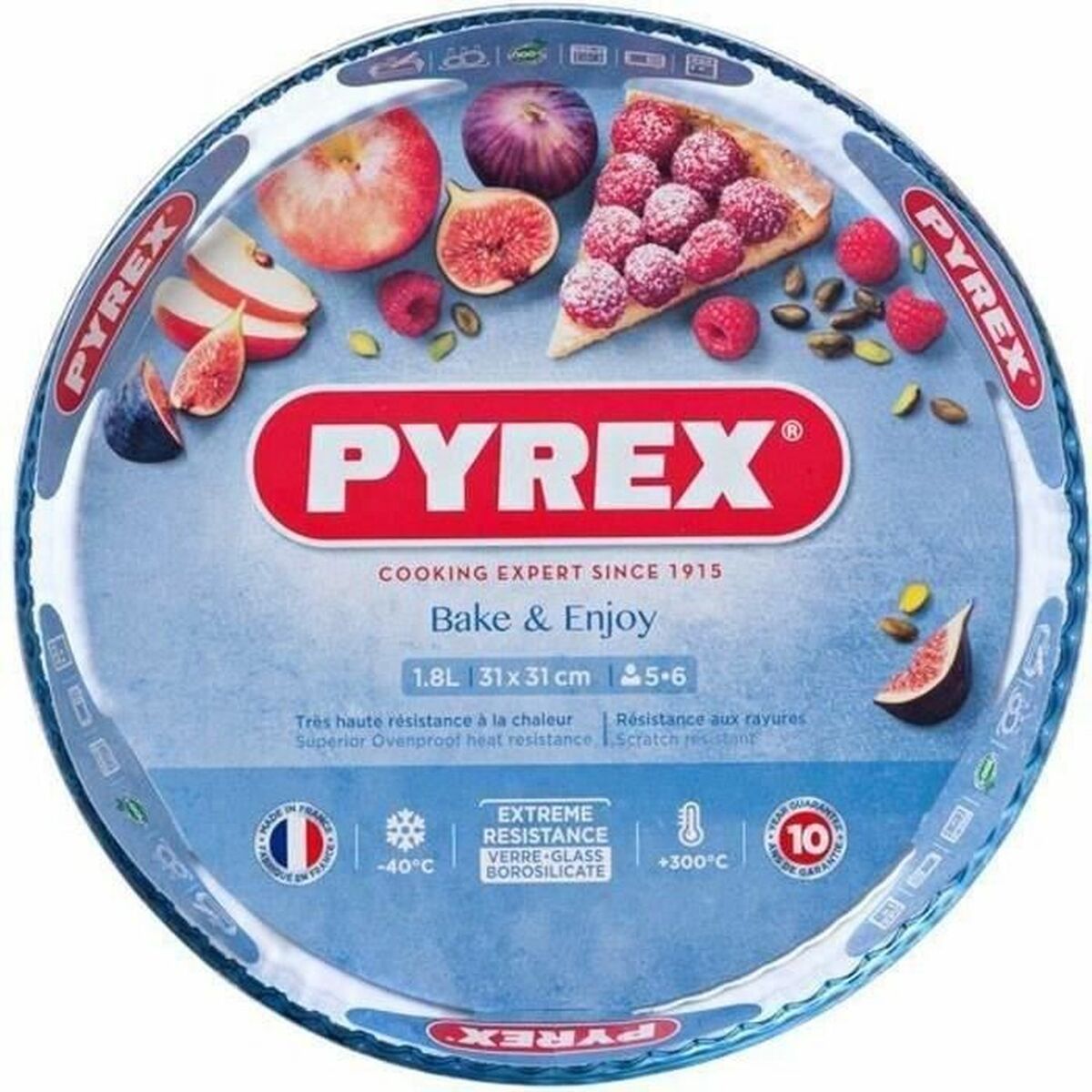 Moule à gâteaux Pyrex Multicouleur Transparent