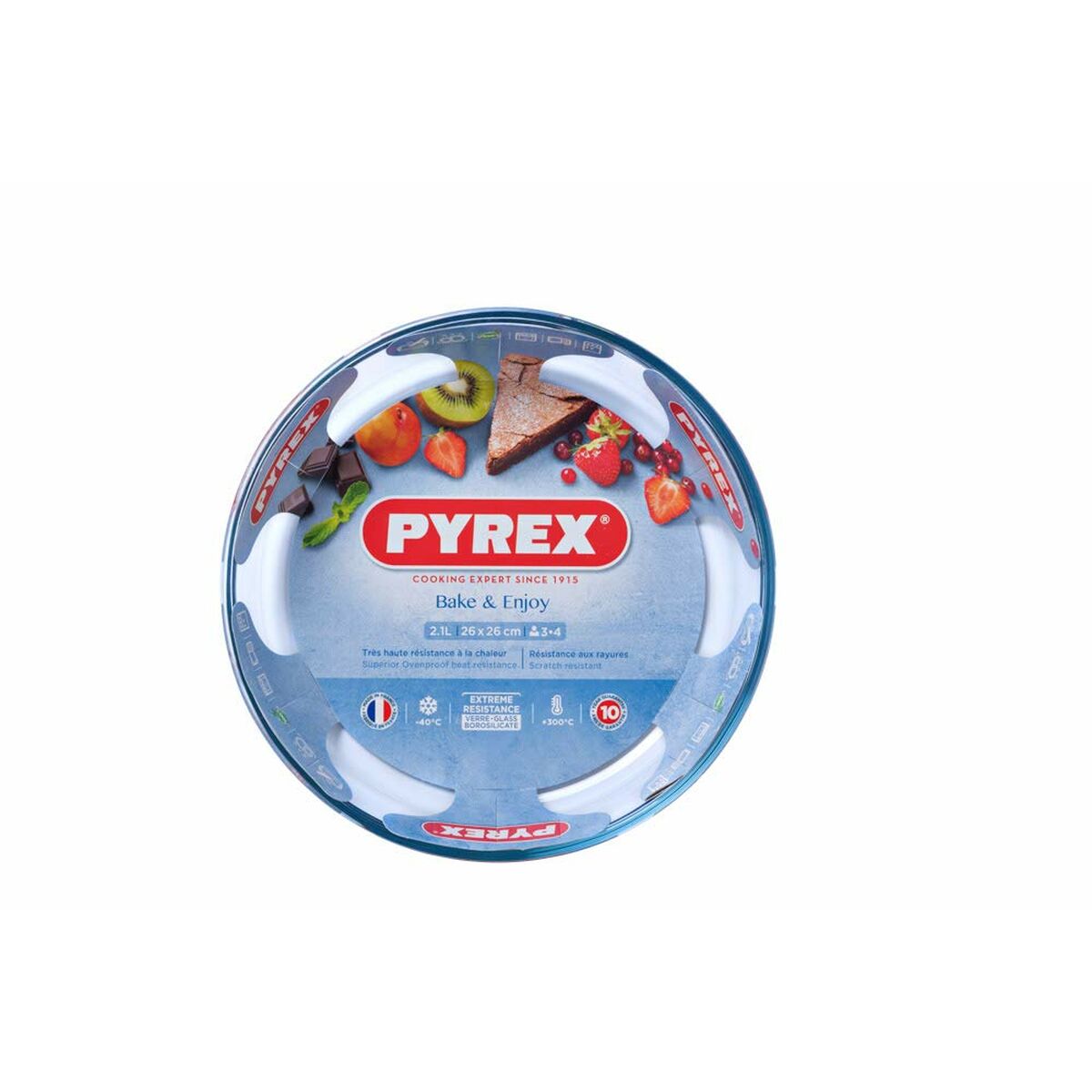 Moule à gâteaux Pyrex Classic Vidrio Ø 26 cm Transparent
