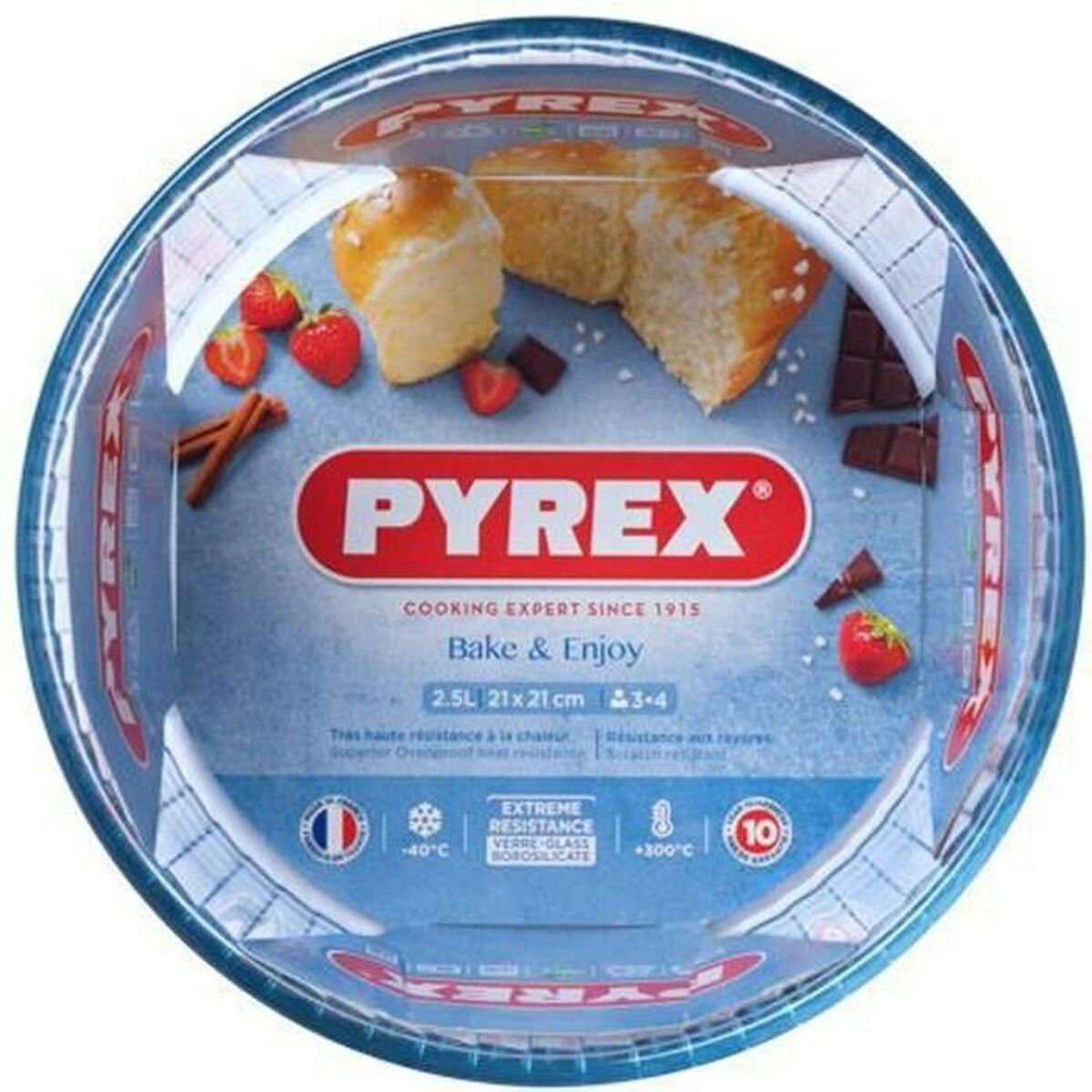 Moule à pâtisserie Pyrex Transparent