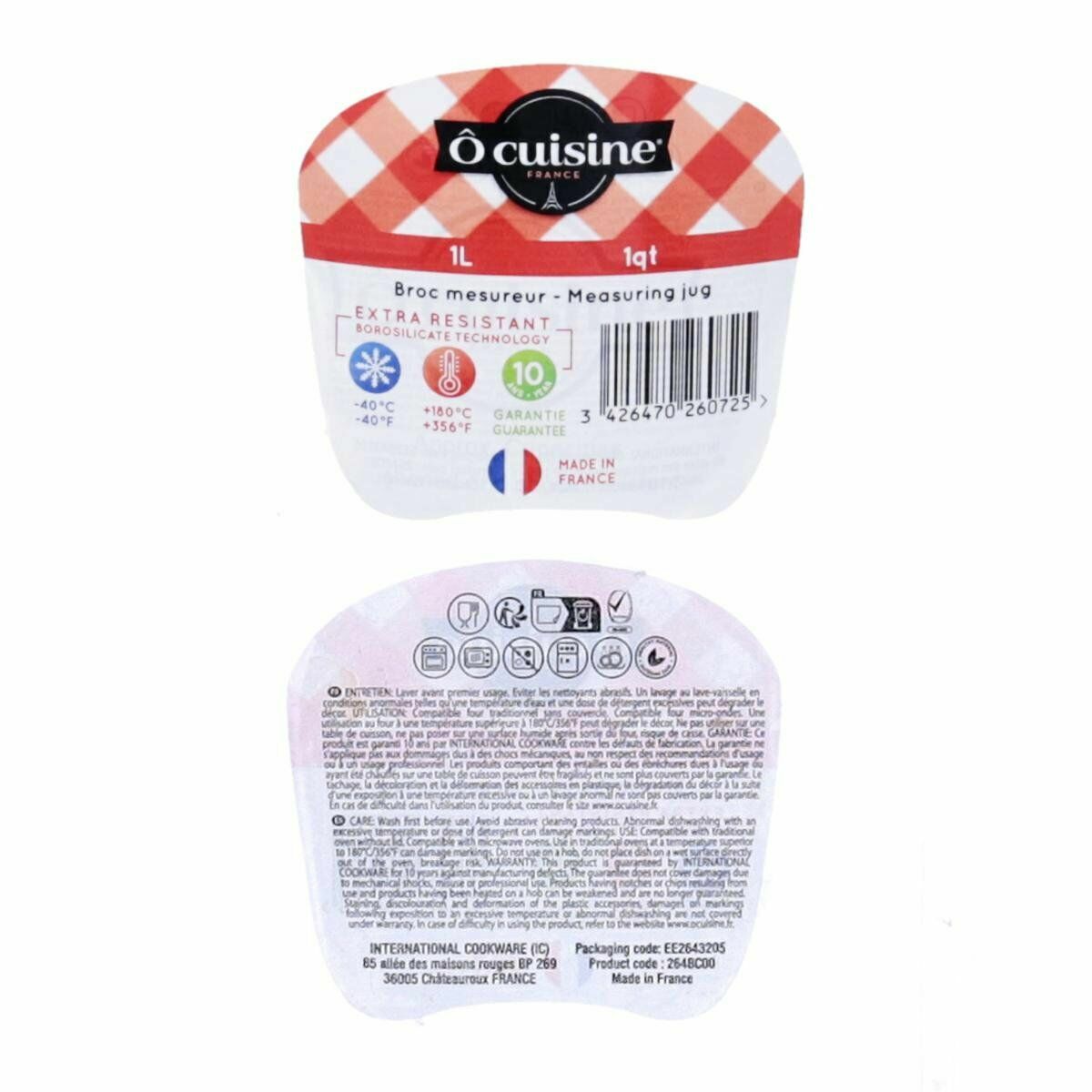 Moule à pâtisserie Pyrex 836000 Ø 30 cm