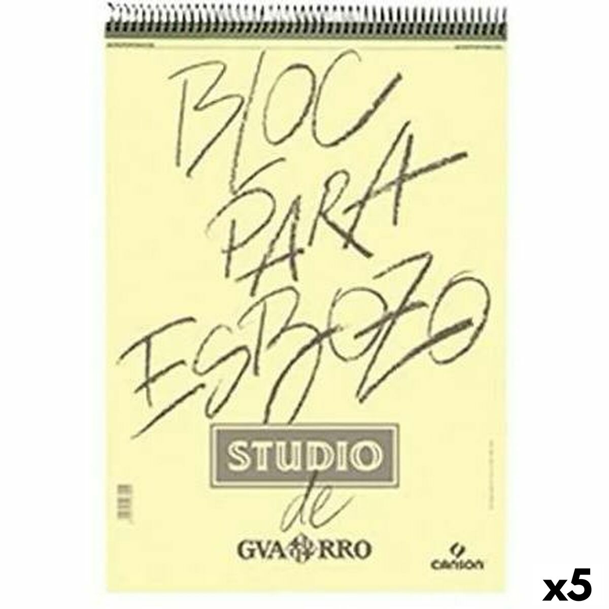 Bloc à dessin Canson A5 50 Volets (5 Unités)