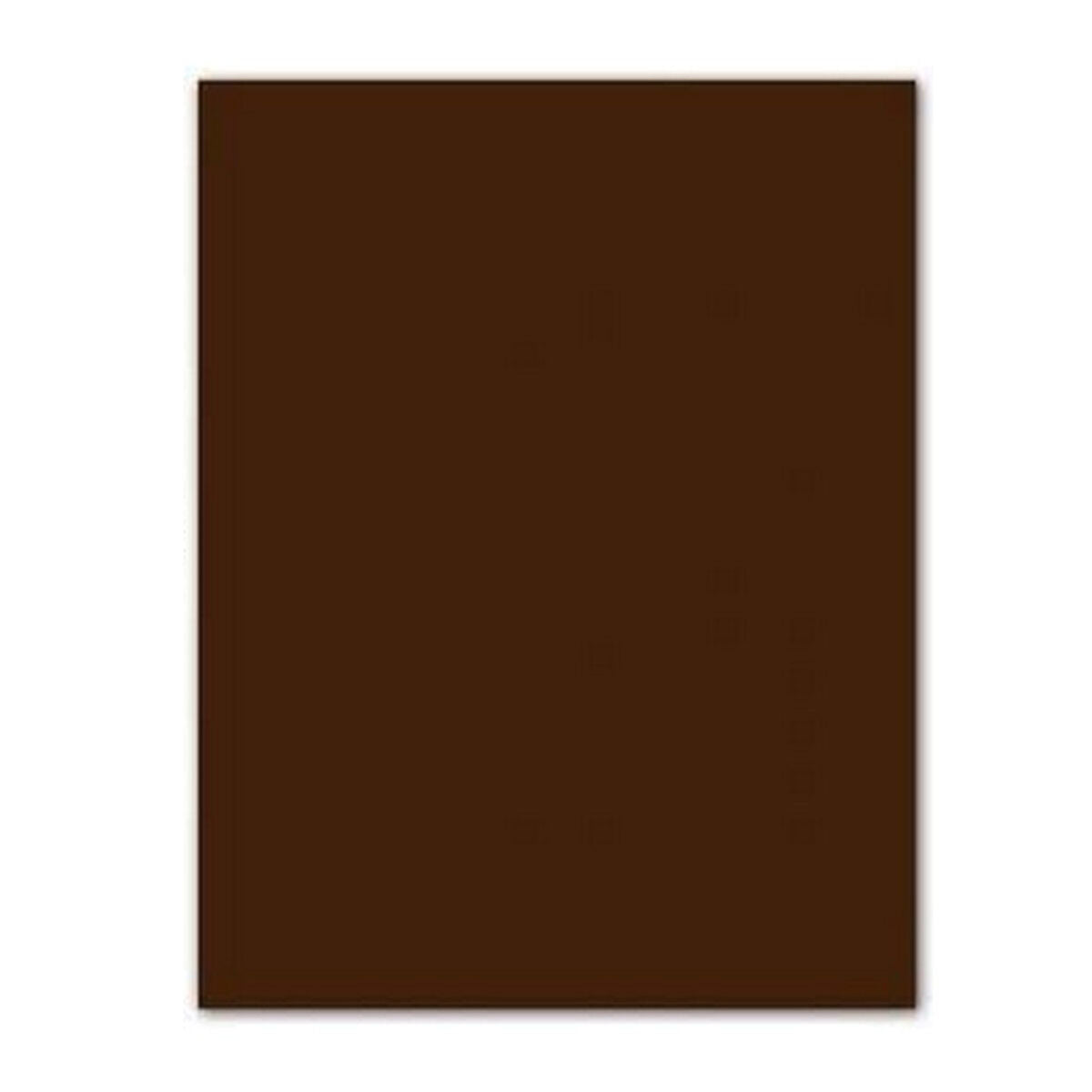 Papiers carton Iris Chocolat 50 x 65 cm