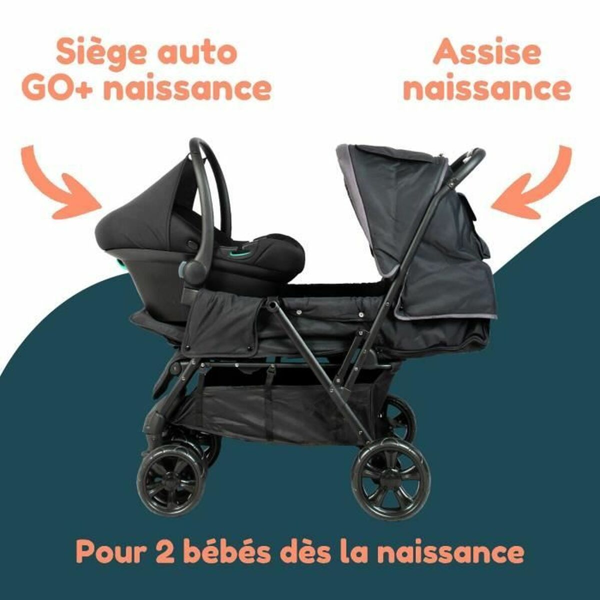 Poussette pour bébé Bambisol