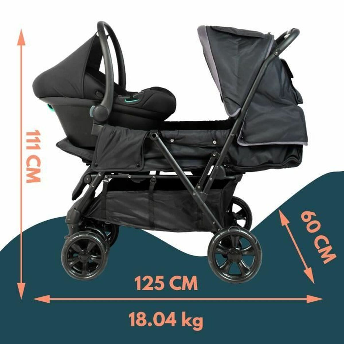 Poussette pour bébé Bambisol