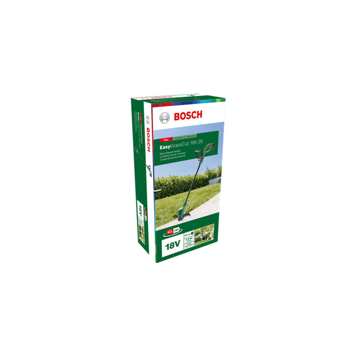 Taille-bordures BOSCH EasyGrassCut 18V-26 2 Ah