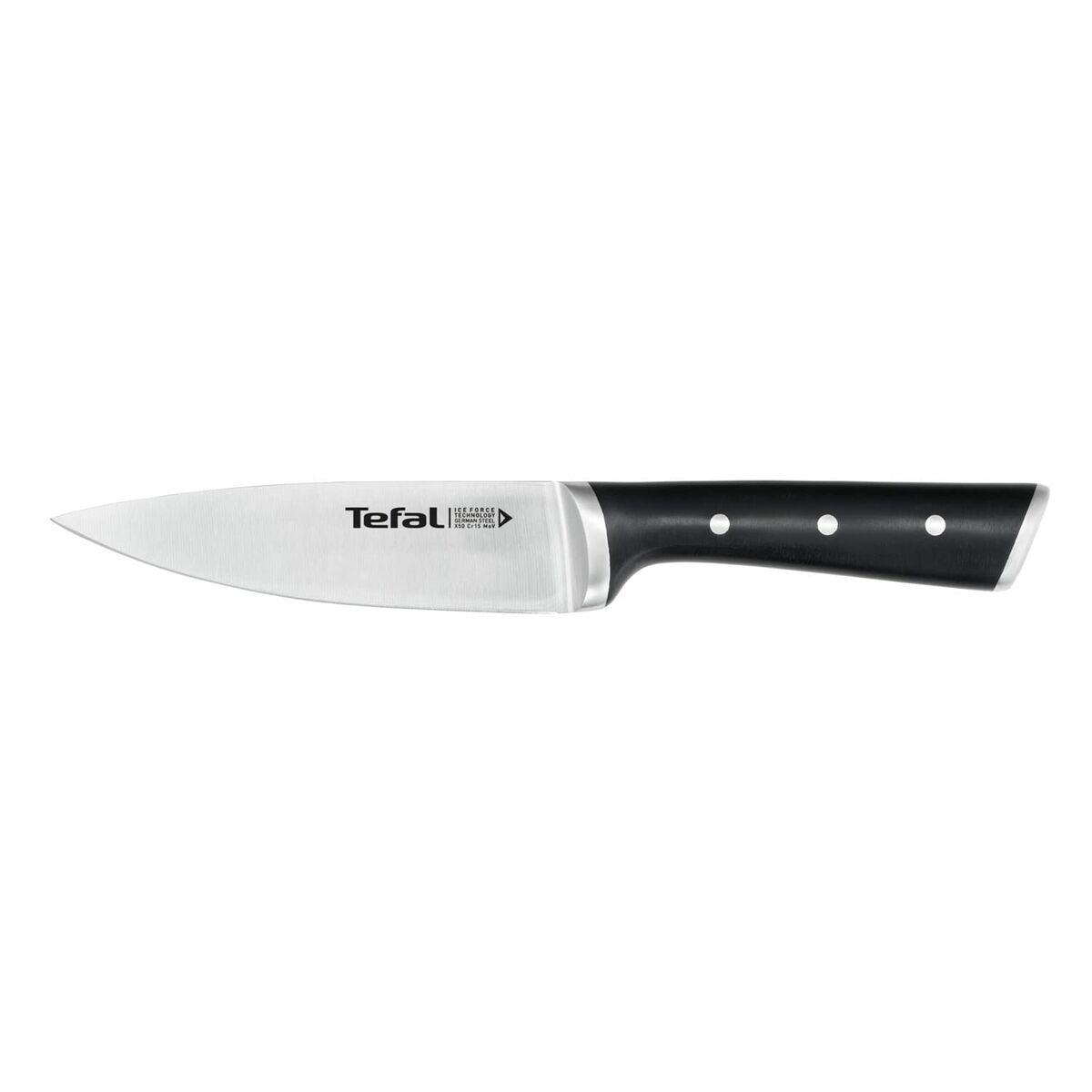 Couteau de cuisine Tefal K23203 Noir 7" Acier inoxydable Plastique 15 cm