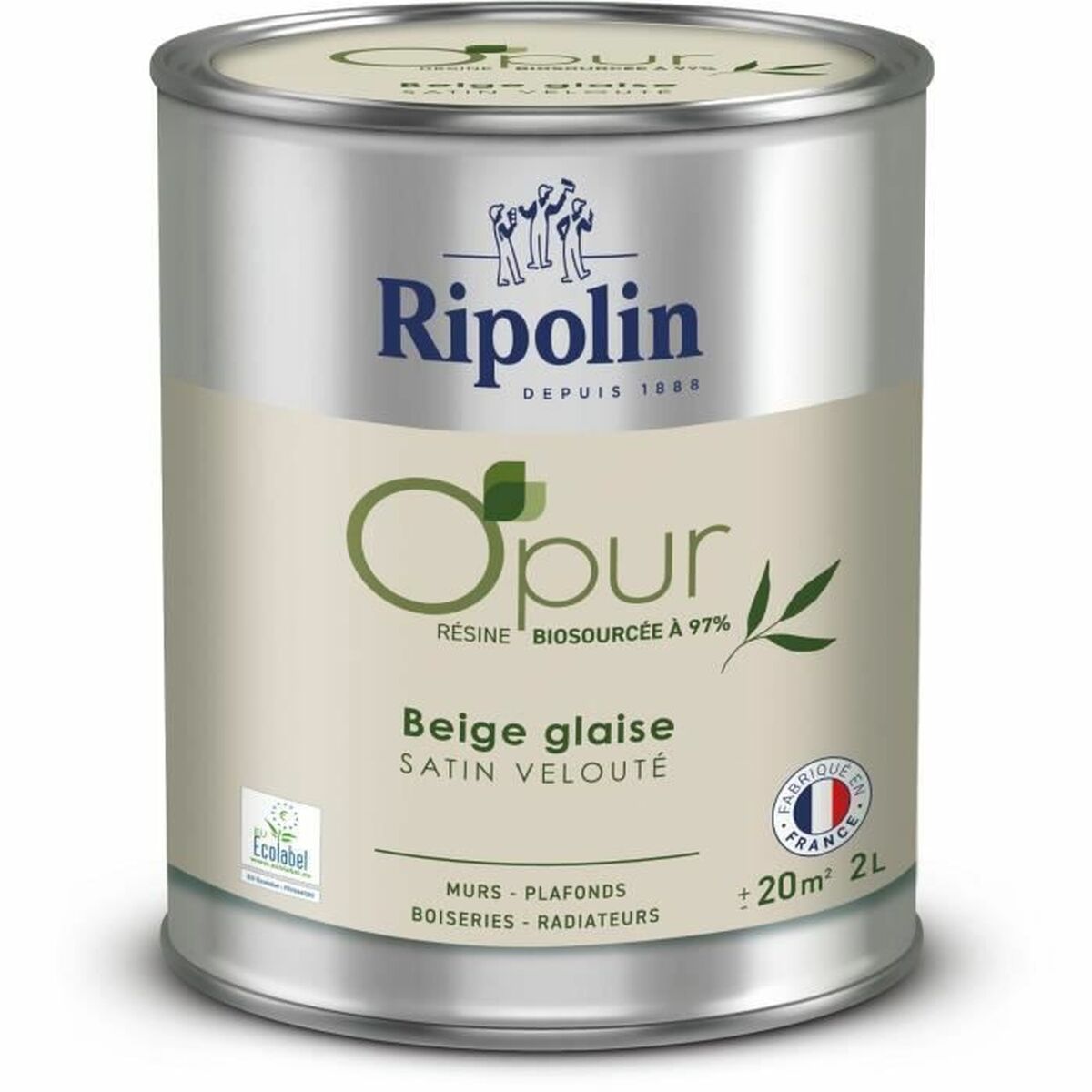 Peinture d'Apprêt Ripolin Beige Satiné 2 L