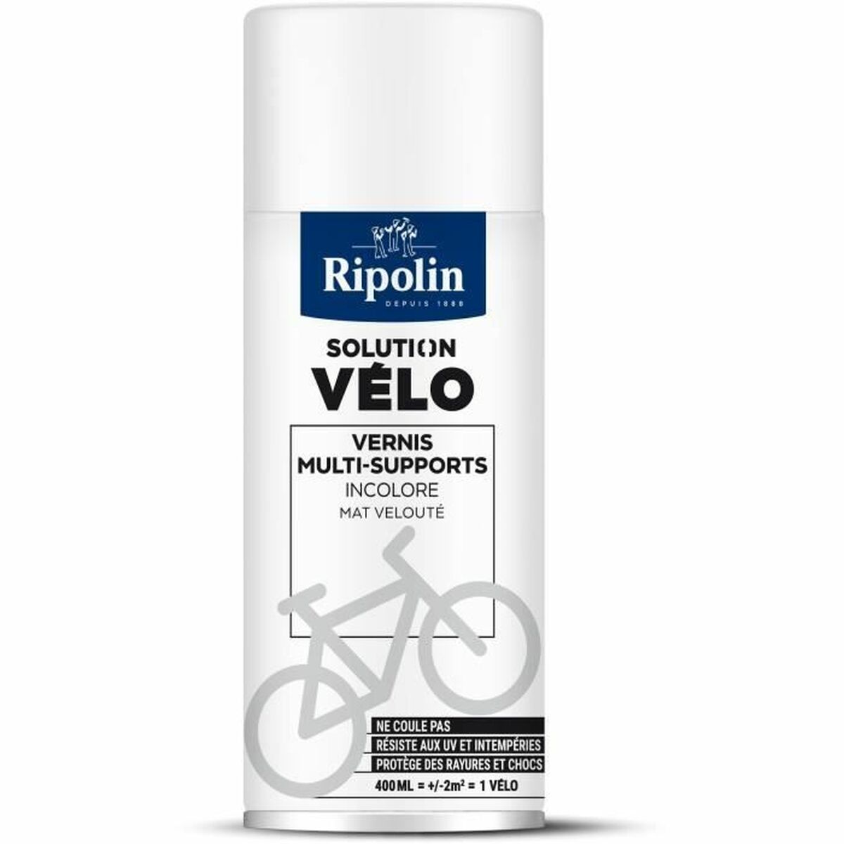 Peinture d'Apprêt Ripolin Transparent Mat 500 ml