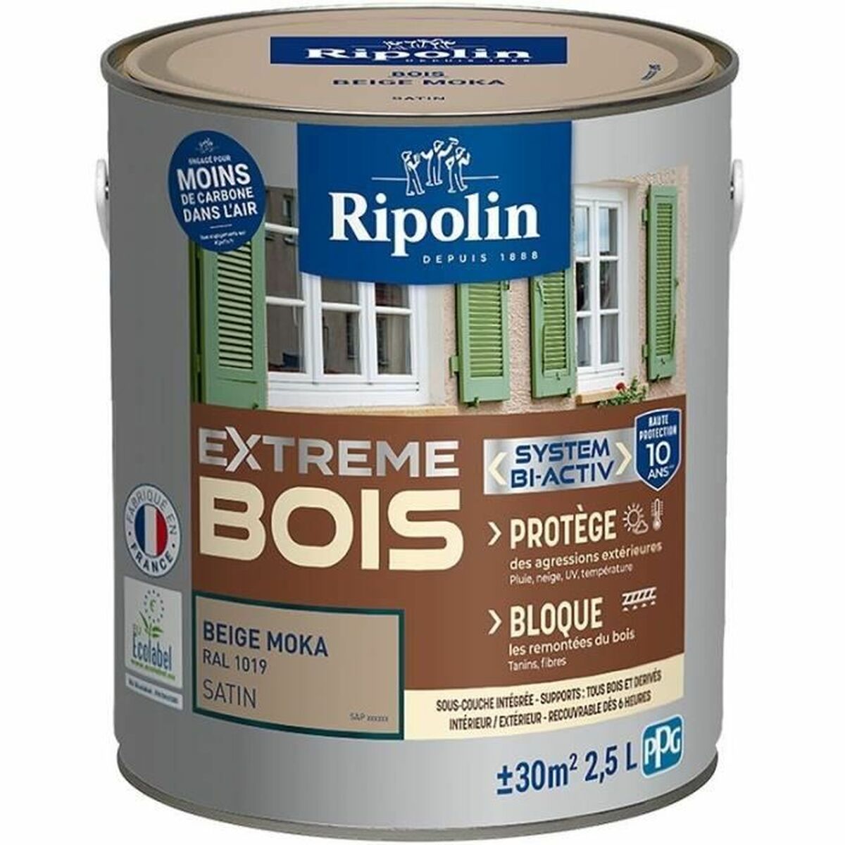 Peinture acrylique Ripolin Beige 2,5 L