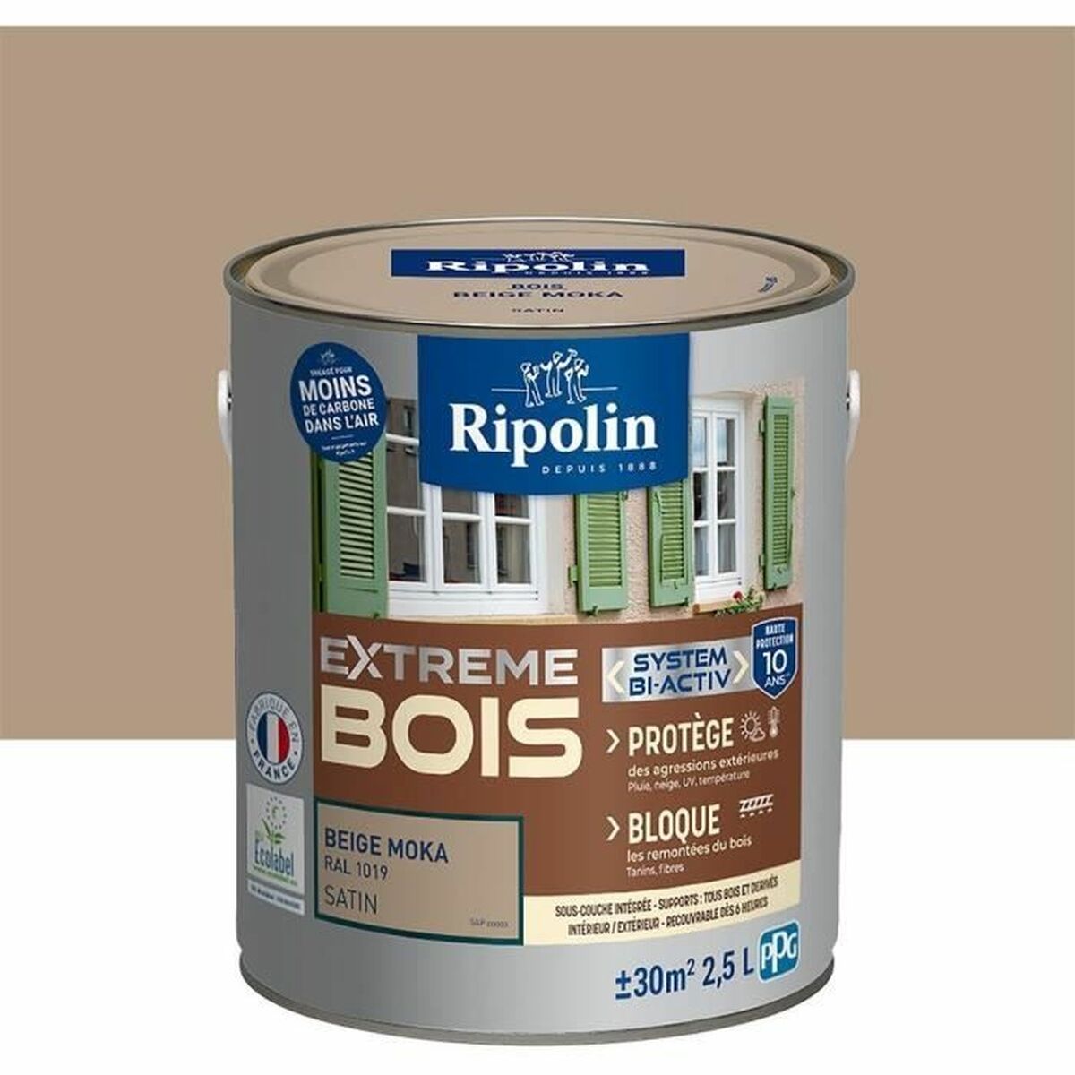Peinture acrylique Ripolin Beige 2,5 L